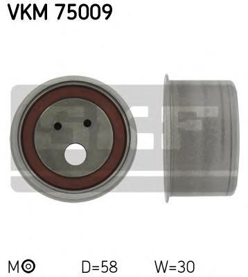 VKM75009 SKF Натяжной ролик, ремень ГРМ