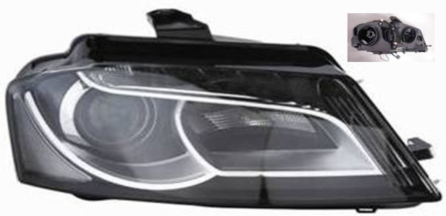 AI0A308001R BODYPARTS AUDI A3 ФАРА ПРАВ С РЕГ.МОТОР (КСЕНОН)