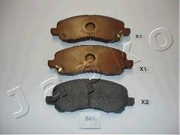 50501 JAPKO КОЛОДКИ ТОРМОЗНЫЕ ПЕРЕДНИЕ К