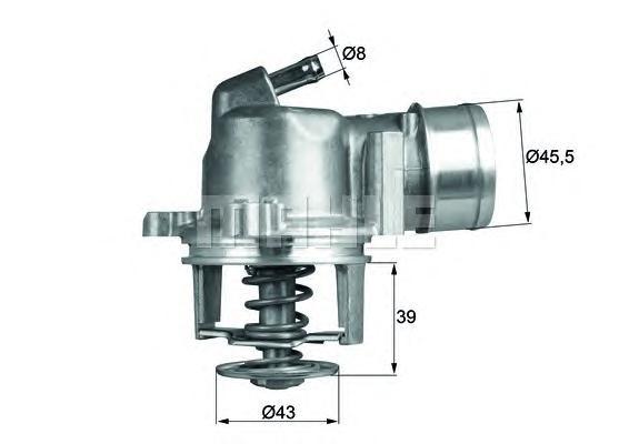 TI20887D MAHLE/KNECHT Термостат, охлаждающая жидкость