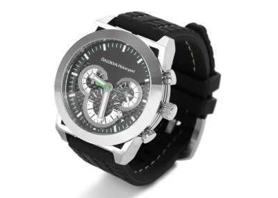 000050800M VAG ЧАСЫ МУЖСКИЕ ЧЁРНЫЕ SKODA Motorsport