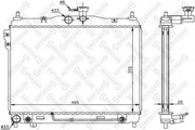1025303SX STELLOX Радиатор