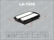 LA1905 LYNX Фильтр воздушный