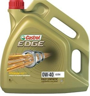 15338D CASTROL Масло моторное синтетика Castrol EDGE A3/B4 0W-40 4 л.