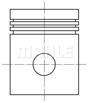 0121203 MAHLE/KNECHT Поршень