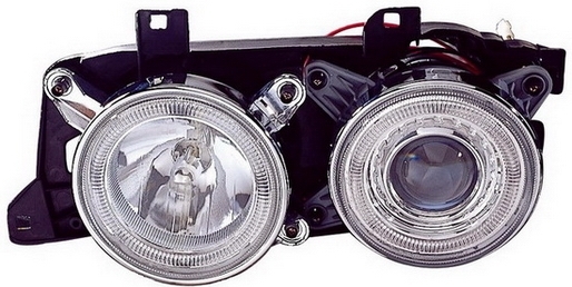 BME3088003N BODYPARTS Фара л+п (комплект) тюнинг прозрач с 2 светящ ободк