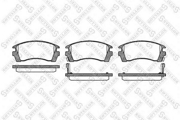 374002SX STELLOX Комплект тормозных колодок