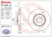 09A42610 BREMBO Тормозной диск