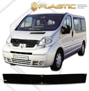 2010010106867 CA PLASTIC Дефлектор капота Renault Trafic  2001  Classic черный