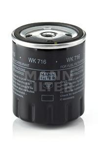 WK716 MANN-FILTER Топливный фильтр