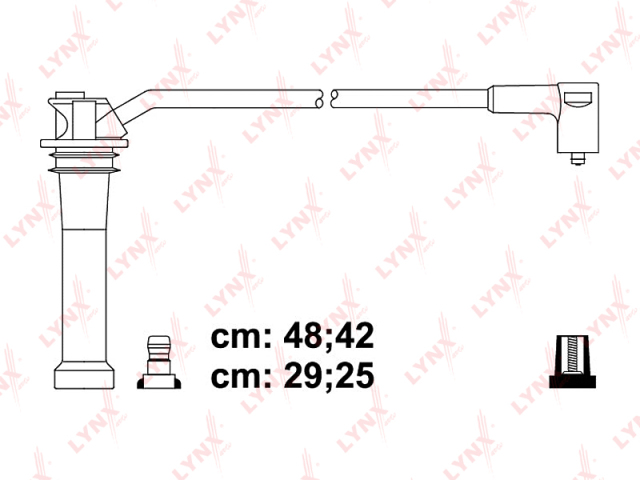 SPC5114 LYNXAUTO Провода высоковольтные