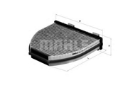 LAK413 KNECHT Фильтр салонный угольный MAHLE KNECHT LAK413