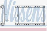 70523 NISSENS Отопитель