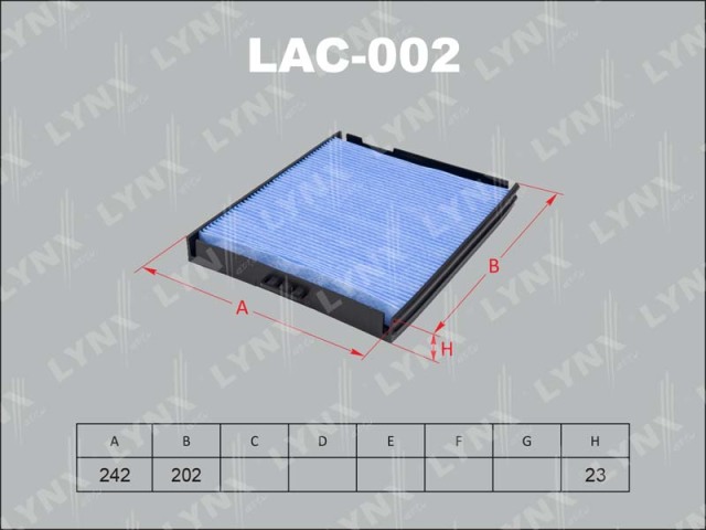 LAC002 LYNX Фильтр