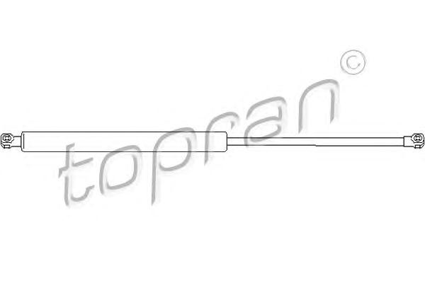 721287 TOPRAN Пневматическая пружина