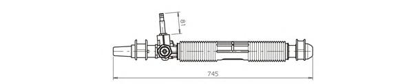 OP4036 GENERAL RICAMBI Рулевой механизм