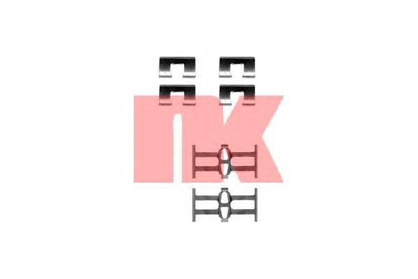 7926118 NK Комплектующие, колодки дискового тормоза