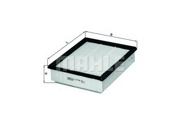 LX2748 MAHLE/KNECHT Фильтр воздушный