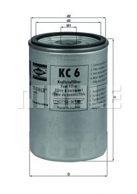 KC6 MAHLE Fuel Filter