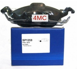Комплект тормозных колодок, дисковый тормоз SANGSIN BRAKE SP1259