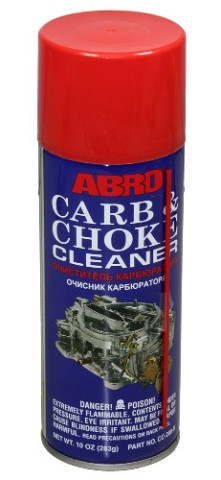 CC200R ABRO Очиститель карбюратора-спрей 283 гр. (производство США)
