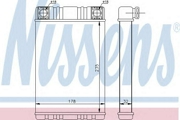 72028 NISSENS Радиатор отопления