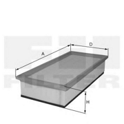 HP2225 FIL FILTER Воздушный фильтр