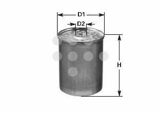 DN220 CLEAN FILTERS Фильтр топливный