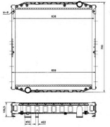 51569A NRF Радиатор