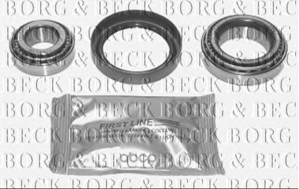 BWK571 BORG & BECK Комплект подшипника ступицы колеса