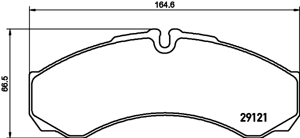 8DB355005371 HELLA Комплект тормозных колодок, дисковый тормоз