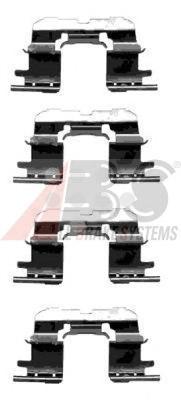 1227Q ABS Комплектующие, колодки дискового тормоза
