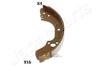 GF916AF JAPANPARTS Комплект тормозных колодок