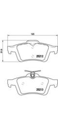 P24148 BREMBO Тормозные колодки