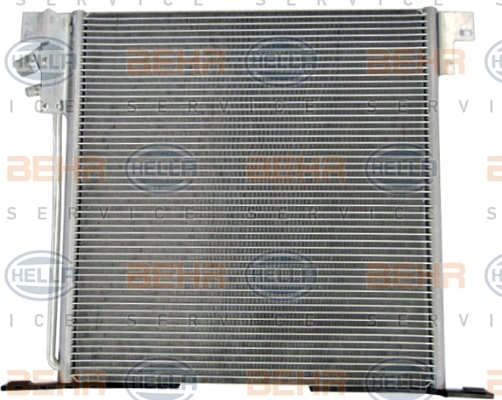 8FC351037344 HELLA Конденсатор, кондиционер