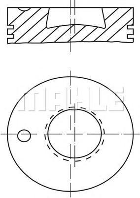 0037600 MAHLE Поршень