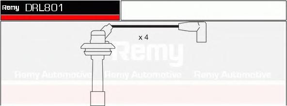 Комплект проводов зажигания DELCO REMY DRL801