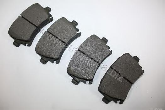 3169804513C0F DELLO Колодки тормозные дисковые задние / AUDI A3, A4, A6, TT / SKODA Octavia / VW Caddy III, Eos, Golf V, Jetta III, Passat, Touran 03 ~