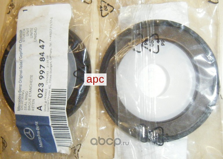A023997844764 MERCEDES-BENZ УПЛОТНИТЕЛЬНОЕ КОЛЬЦО