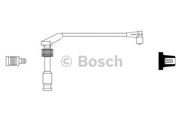 0986356250 BOSCH Провод зажигания