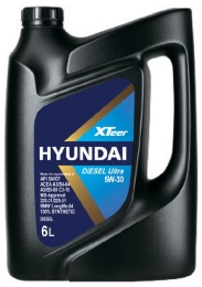 Масло моторное полусинтетика 5W-30 6 л. HYUNDAI-KIA 8809852999850