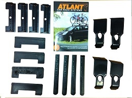 7122 ATLANT Комплекты адаптеров Chevrolet  Lacetti 2003-2012 sedan, hatchback, Тип крепления: E за дверной проем, Длина: 1100 мм.