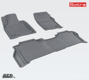 ST7300094 SOTRA Коврики салона Liner 3D VIP текстильные Lexus LX570 (2012-2015) с бортиком серые