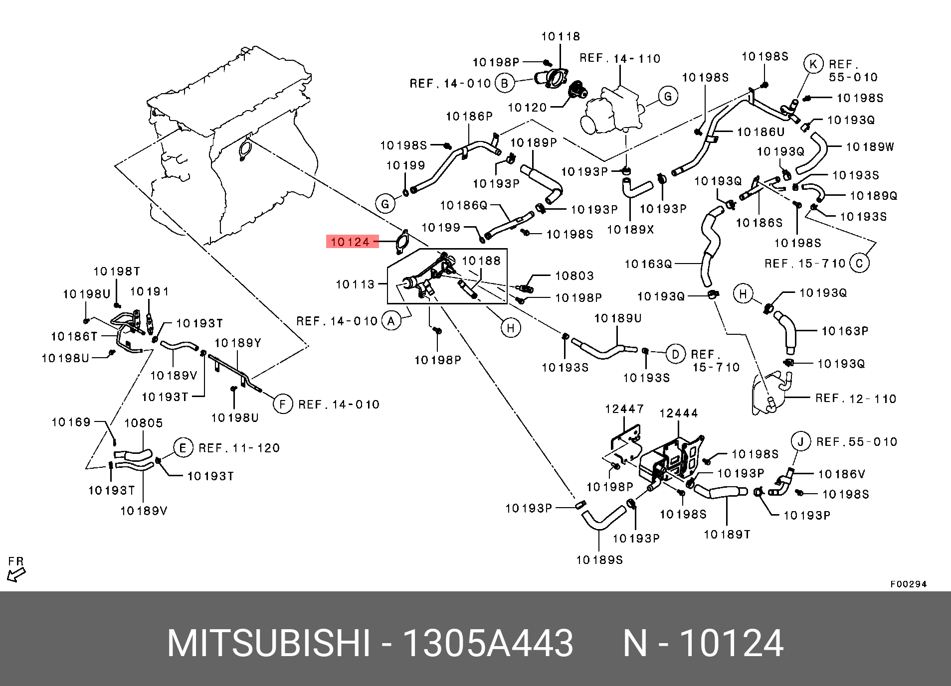 1305A443 MITSUBISHI 