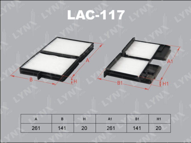 LAC117 LYNX Фильтр