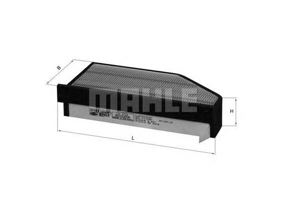 LX1710 MAHLE/KNECHT Воздушный фильтр
