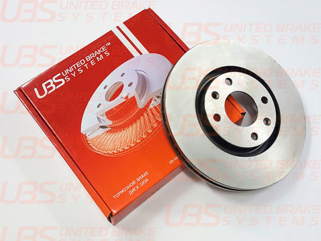 B2107002 UBS Тормозной диск передний