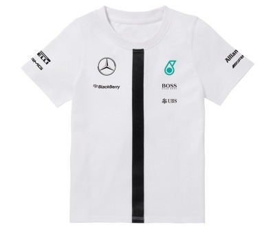 B67997267 MERCEDES-BENZ Детская футболка Mercedes-Benz F1 AMG Petronas Kid's T-Shirt размер: 152