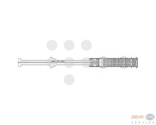 8FT351198471 BEHR-HELLA Осушитель, кондиционер