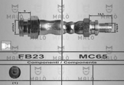 80558 MALO Тормозной шланг
